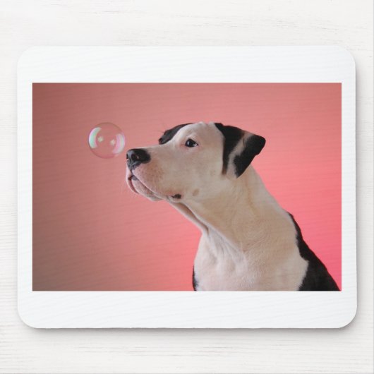 Tapis De Souris Chiot curieux (Devant)