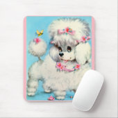 Tapis De Souris chiot d'abeille et de caniche (Avec souris)