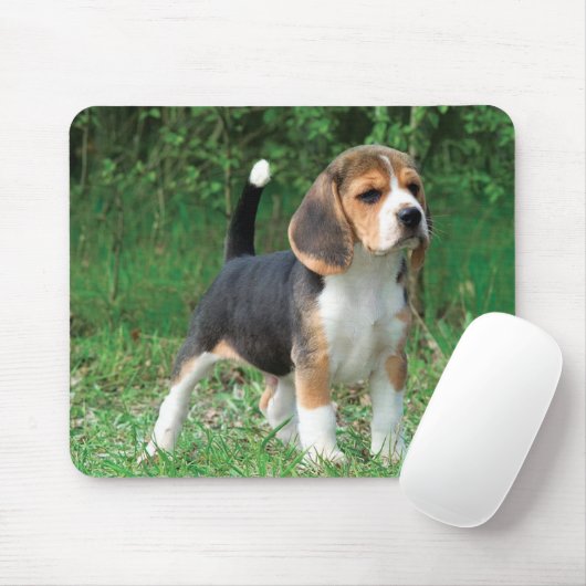 Tapis De Souris Chiot de beagle (Avec souris)