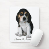 Tapis De Souris Chiot de beagle (Avec souris)
