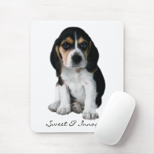 Tapis De Souris Chiot de beagle (Avec souris)