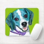 Tapis De Souris Chiot de beagle d'ART de bruit (Avec souris)