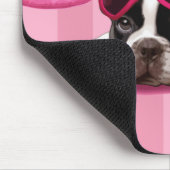 Tapis De Souris Chiot de bouledogue français de Valentine (Coin)