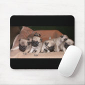 Tapis De Souris chiot de carlin (Avec souris)