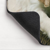 Tapis De Souris Chiot de golden retriever dans le panier (Coin)