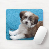 Tapis De Souris Chiot de Havanese - customisé (Avec souris)