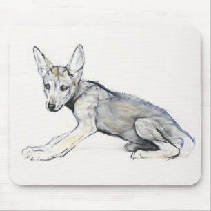 Tapis De Souris Chiot de loup Arabe adolescent 2009