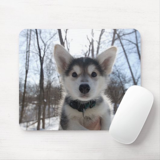 Tapis De Souris Chiot de Noël (Avec souris)