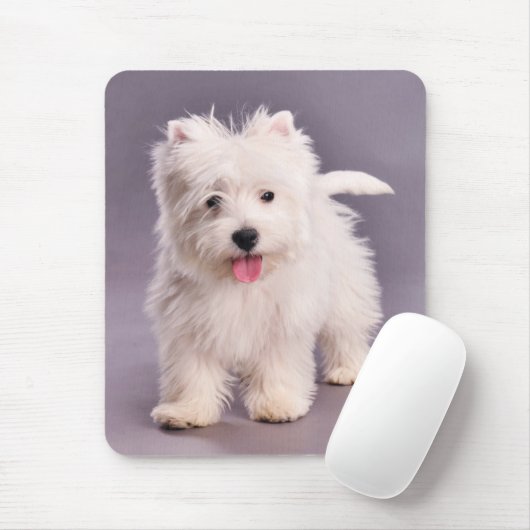 Tapis De Souris Chiot de Westie (Avec souris)