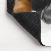 Tapis de souris chiot Doberman Pinscher mignon (Coin)
