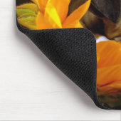 Tapis De Souris Chiot en boîte à Tournesol mousepad (Coin)