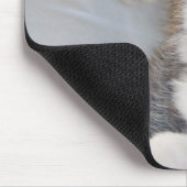 Tapis De Souris Chiot enroué Mousepad (Coin)