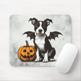 Tapis De Souris Chiot Halloween