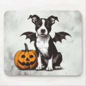 Tapis De Souris Chiot Halloween (Devant)