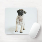 Tapis De Souris Chiot mignon de carlin (Avec souris)