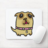 Tapis De Souris Chiot Mousepad de carlin (Avec souris)