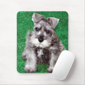 Tapis De Souris Chiot Mousepad de Schnauzer miniature (Avec souris)