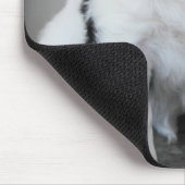 Tapis De Souris Chiot noir et blanc adorable (Coin)