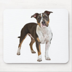 Tapis de souris chiot Terrier Américain Staffordsh