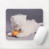 Tapis De Souris chiot westie (Avec souris)