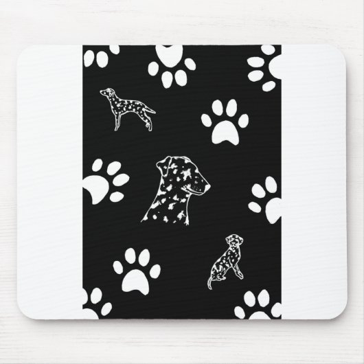 Tapis De Souris Chiots de Dalmation (Devant)