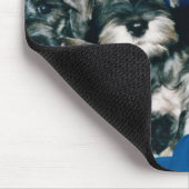 Tapis De Souris Chiots de Schnauzer miniature (Coin)