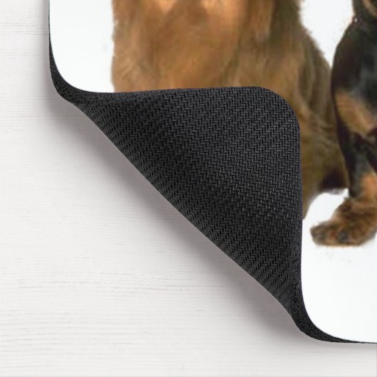 Tapis De Souris Chiots Mousepad de teckel (Coin)