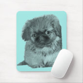 Tapis De Souris Chiots Pékinois (Avec souris)