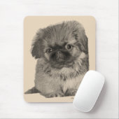 Tapis De Souris Chiots Pékinois (Avec souris)