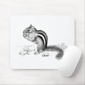 Tapis De Souris Chipmunk (Avec souris)