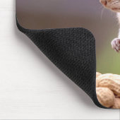 Tapis De Souris Chipmunk aux cacahuètes (Coin)