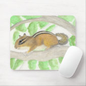 Tapis De Souris Chipmunk dans l'arbre Apple (Avec souris)
