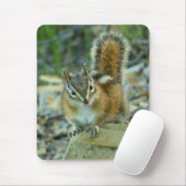 Tapis De Souris Chipmunk dans le parc national des Glaciers (Avec souris)