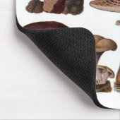 Tapis De Souris Chipster végétarien steampunk vintage champignon (Coin)