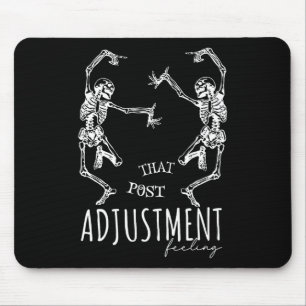 Tapis De Souris Chiropracteur Danser Skeletons Qui Post Ajustement