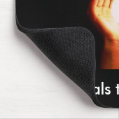 Tapis De Souris Chiropractie Mousepad "la puissance " (Coin)