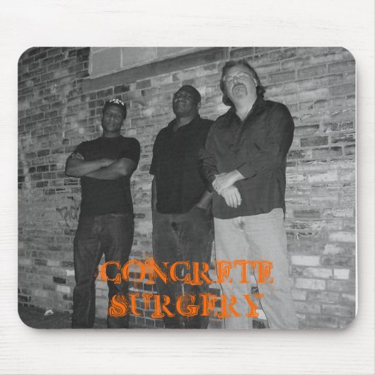 Tapis De Souris CHIRURGIE CONCRÈTE Mousepad (Devant)