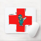 Tapis De Souris chirurgien fou (Avec souris)