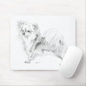 Tapis De Souris Chiwawa de Longcoat - se tenant (Avec souris)