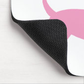 Tapis De Souris Chiwawa drôle rose (Coin)