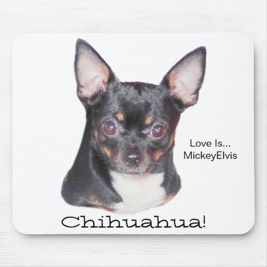 Tapis De Souris Chiwawa MickeyElvis Mousepad (Devant)