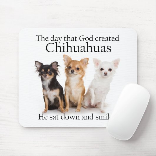 Tapis De Souris Chiwawa Mousepad (Avec souris)