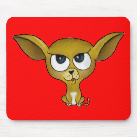 Tapis De Souris Chiwawa Mousepad de bande dessinée (Devant)