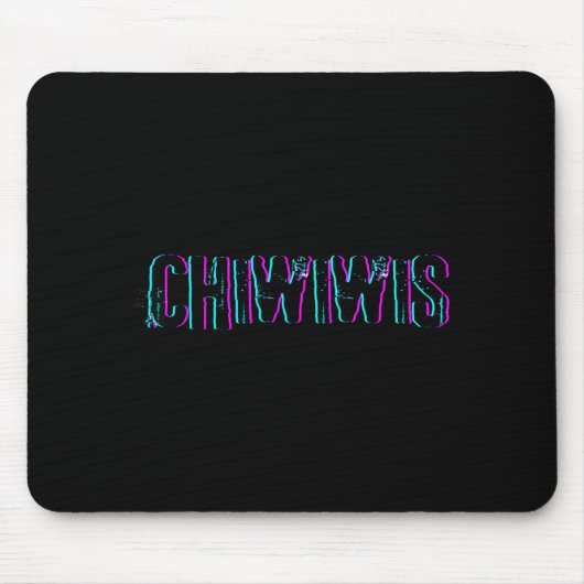 Tapis De Souris Chiwiwis - Citation Drôle (Devant)