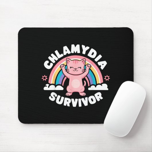 Tapis De Souris Chlamydia Survivor  (Avec souris)