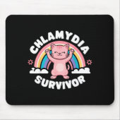 Tapis De Souris Chlamydia Survivor  (Devant)
