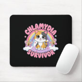 Tapis De Souris Chlamydia Survivor Chat Mème De Chat Chemises Drôl (Avec souris)