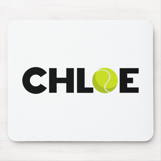 Tapis De Souris Chloe Tennis (Devant)