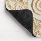 Tapis De Souris Cho Ku Rei - pastel gold lotus mandala (Coin)