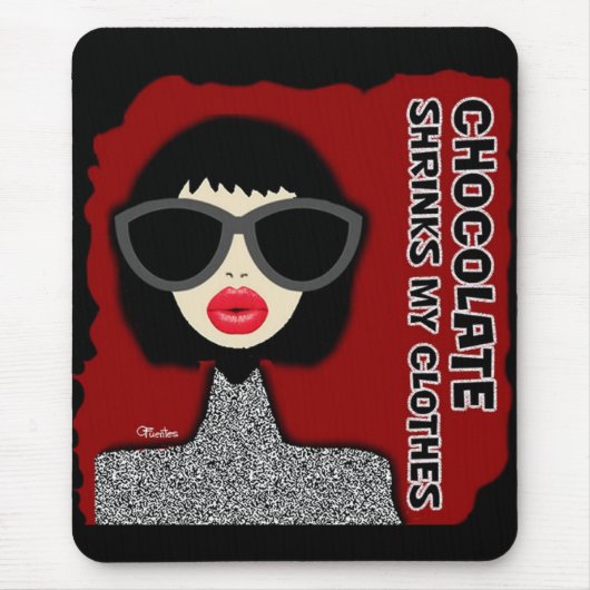 Tapis De Souris Chocolat (Devant)